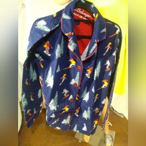 P.J Salvage Lounging/Bed Shirt. Size:  L  §